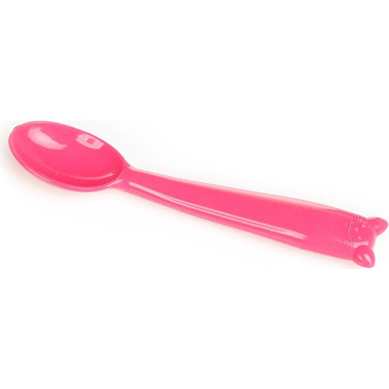 Baby Plus Silikon Kaşık - Coral Pink - Pembe Mama Seti Fiyatı