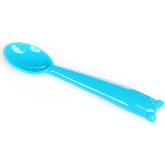 Baby Plus Silikon Kaşık - Ocean Blue - Mavi Mama Seti Fiyatı