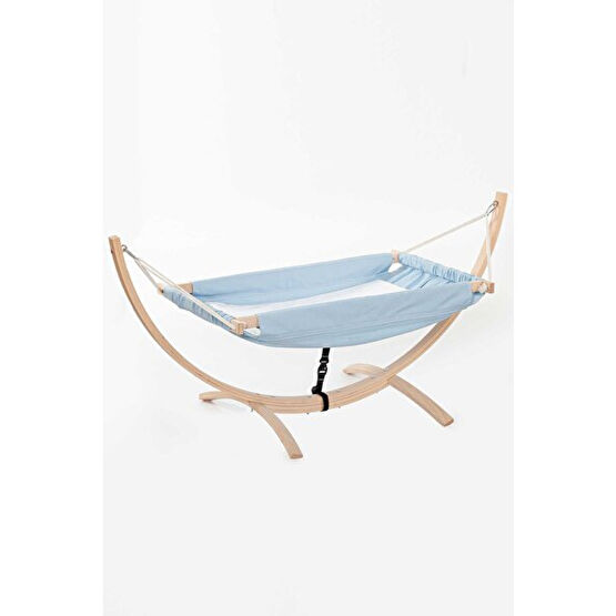 Babycom 43x89 CM Gondol Ahşap Sallanır Mavi Hamak Beşik Bebek Oyun Parkı & Beşikleri Fiyatı