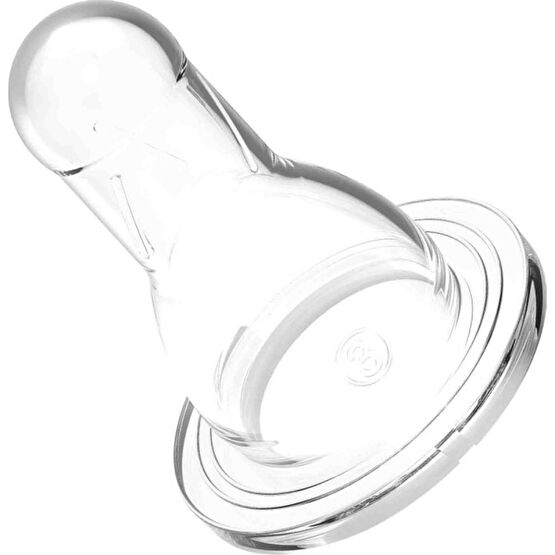 BabySoft Yedek Biberon Ucu Yuvarlak 18+ Ay - 18 + Ay - Hızlı Akış Biberon Emziği Fiyatı