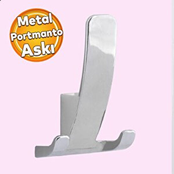 Badem10 Apex Metal Portmanto Askı Vestiyer Duvar Dolap Elbise Askısı Krom Mobilya Kapı Askılığı Aparatı Vestiyer Fiyatı
