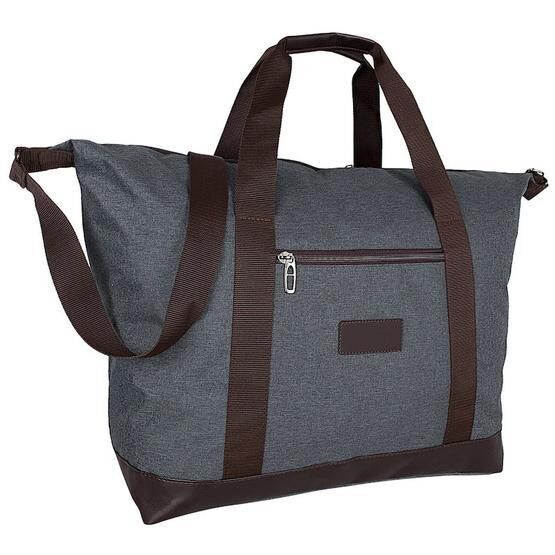 Bagacar Lacivert Unisex Omuz Askılı Spor Plaj Seyahat Çantası