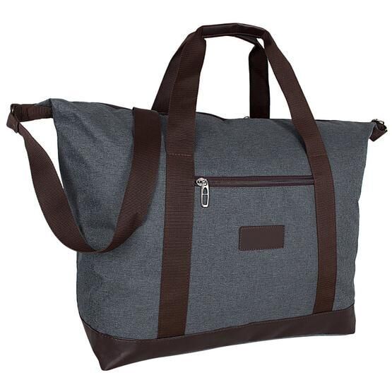 Bagacar Lacivert Unisex Omuz Askılı Spor Plaj Seyahat Çantası