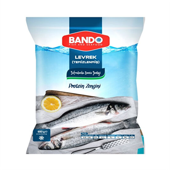 Bando Levrek Vide 650 gr Deniz Ürünü Fiyatı