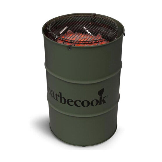 Barbecook Edson Varil Kömürlü Asker Yeşili Barbekü Mangal Mangal ve Barbekü Fiyatı