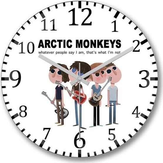 Baskı Dükkanı S156 Arctic Monkeys 2 Duvar Saati Duvar Saati Fiyatı