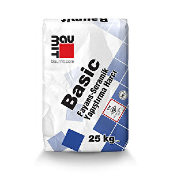 Baumit Basic Baumit Seramik Yap.C1T Gri 25 Kg Seramik Yapıştırma Harcı Fiyatı