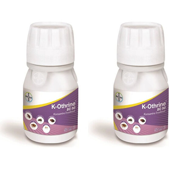 Bayer K-Othrine Sc 50 ml Bayer 2 Adet Sinek-Kene-Haşere Kovucu Fiyatı