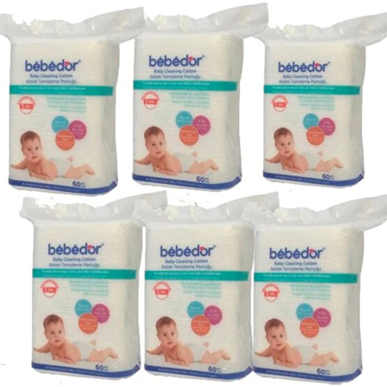 Bebedor Bebek Temizleme Pamuğu - 6 Paket Bebek Kulak Çubuğu Fiyatı
