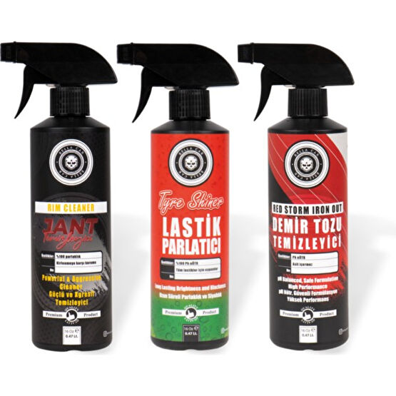 Bella Car Care Oto 3'lü Lastik, Jant ve Demir Tozu Temizliği Ayrılmaz Tam Set Oto Genel Temizlik Fiyatı