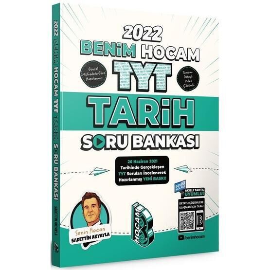 Benim Hocam 2022 TYT Tarih Soru Bankası