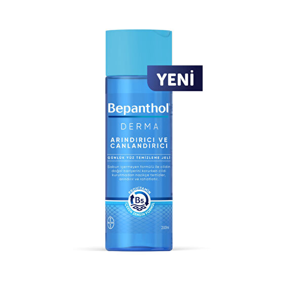 Bepanthol Derma Arındırıcı & Canlandırıcı Günlük Yüz Temizleme Jeli 200 ml Kuru ve Hassas Ciltler Cilt Temizleme ve Peeling Fiyatı