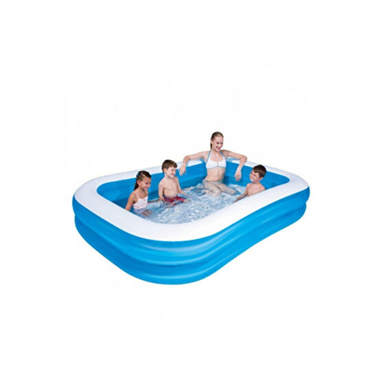 BESTWAY Dikdörtgen Mavi Aile Havuzu 200x146x48 Dalış & Yüzme Malzemeleri Fiyatı
