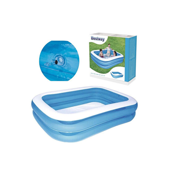 BESTWAY Jumbo Dikdörtgen Havuz 211 x 132 x 46 cm. Dalış & Yüzme Malzemeleri Fiyatı
