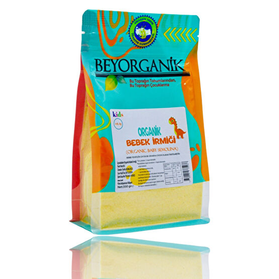 BEYORGANİK Organik Bebek Irmik 350gr Mama Kaşığı Fiyatı