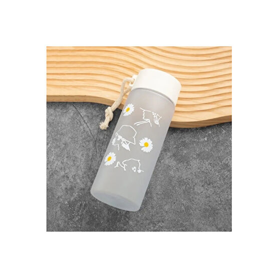BEYZANA Papatya Su Şişesi | Matara 500 Ml | Taşınabilir Seyahat Su Şişesi Suluk Fiyatı