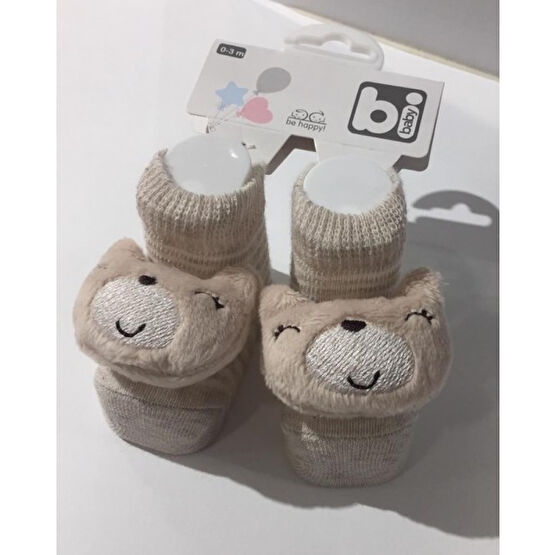 Bibaby Çıngıraklı Çorap 0-3 Ay Bebek Ayakkabısı Fiyatı