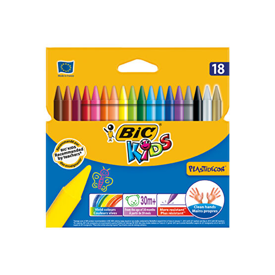 Bic 18li Silinebilir Pastel Boya Bıc 8297711 Pastel Boya Fiyatı