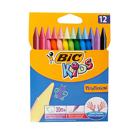 Bic Elleri Boyamayan Pastel Boya 12'Li Pastel Boya Fiyatı