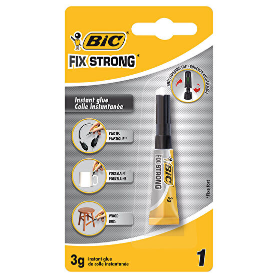 Bic Fix Strong Süper Güçlü Japon Yapıştırıcı 3g Yapıştırıcı - Tutkal Fiyatı