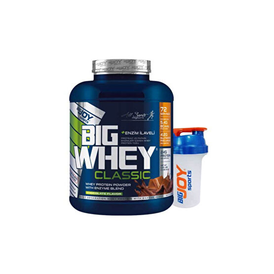 Bigjoy Sports Protein Tozu Whey Protein Big Whey Classic Çikolata Aroma 72 Servis