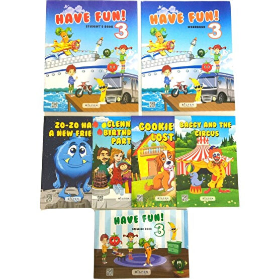 Bilfen Yayınları İlkokul 3. Sınıf İngilizce Seti Have Fun Yabancı Dil Sözlükleri Fiyatı
