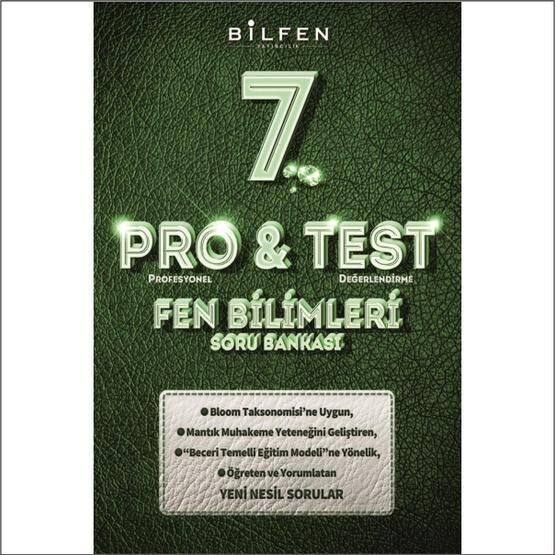 Bilfen Yayınları Yayıncılık 7. Sınıf Fen Bilimleri ProTest Soru Bankası