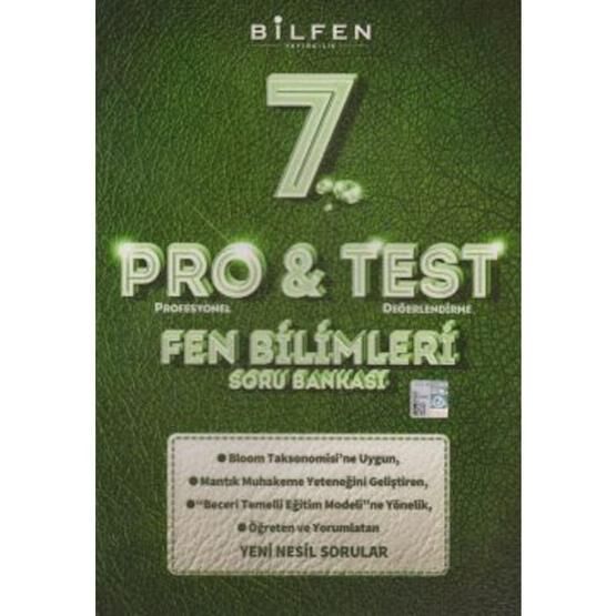 Bilfen Yayınları Yayıncılık 7. Sınıf Fen Bilimleri ProTest Soru Bankası