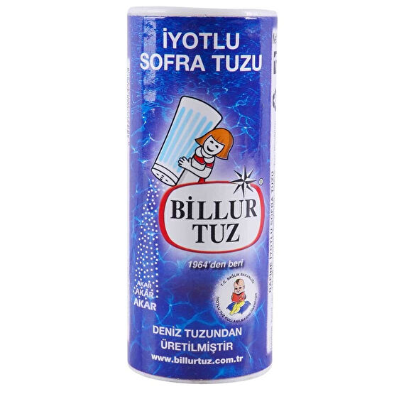 Billur İyot Tuz/Tuzluklu 125 Gr Tuz Fiyatı