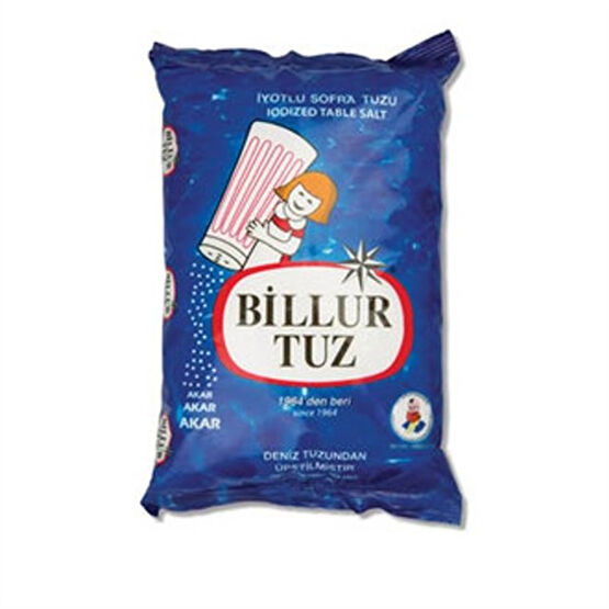 Billur İyotlu Tuz 750 gr Tuz Fiyatı