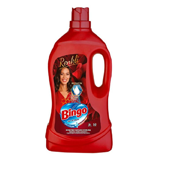Bingo Renkli Matik Sıvı 50 Yıkama 3 lt Çamaşır Deterjanı Fiyatı