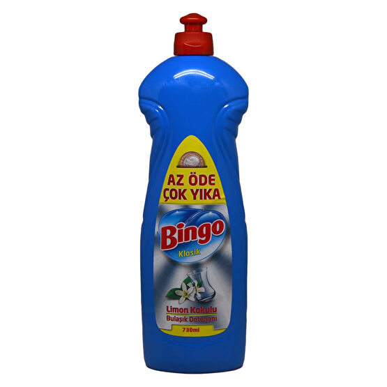 Bingo Sıvı Bulaşık Deterjanı 730 ml Limon Kokulu Bulaşık Yıkama Fiyatı