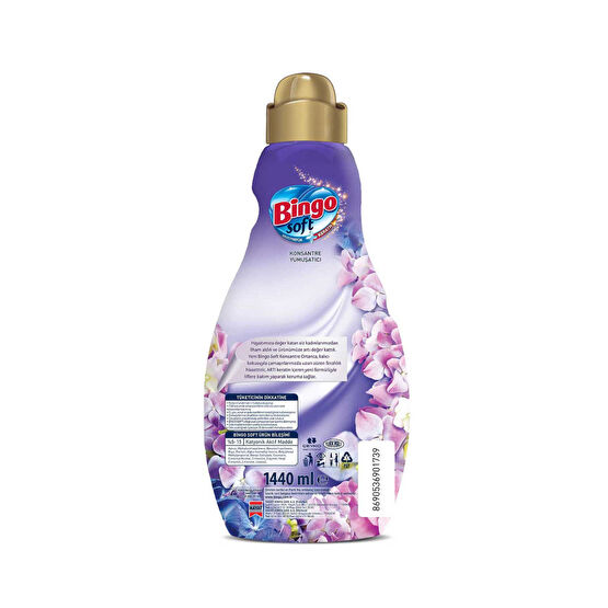 Bingo Soft Yumuşatıcı 1440 ml Ortanca