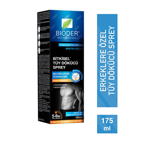 Bioder Tüy Dökücü Sprey Erkek 175 ml Tüy Dökücüler ve Azaltıcılar Fiyatı
