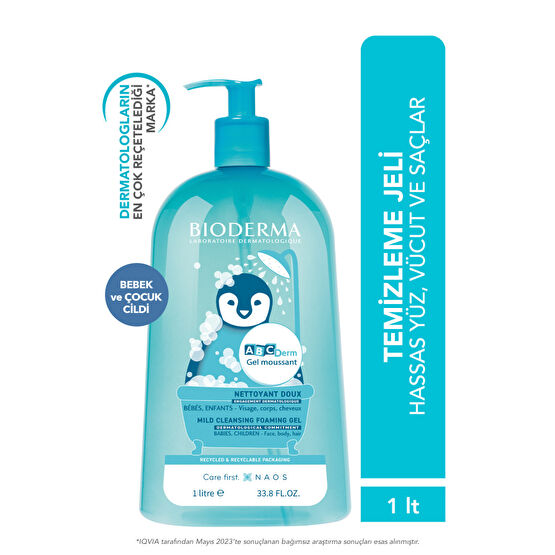 Bioderma Abcderm Foaming Cleanser 1 L Bebek Sabunu Fiyatı