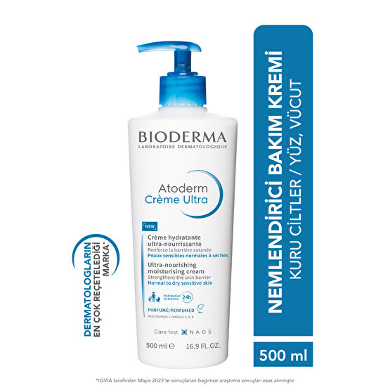 Bioderma Atoderm Cream Ultra 500 ml