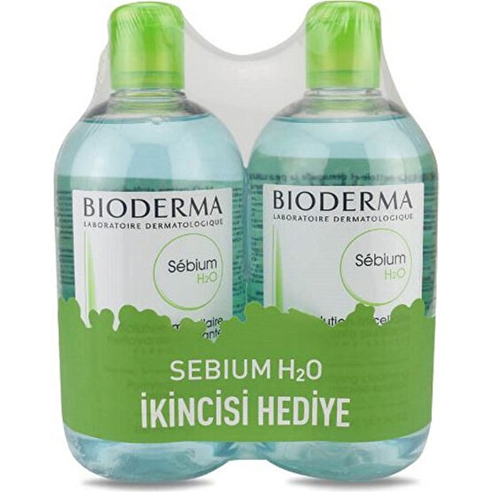 Bioderma Sebium H2O 500ml İkincisi Bedava Akne ve Sivilce Bakımı Fiyatı