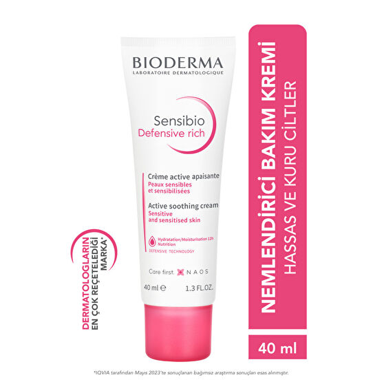 Bioderma Sensibio Defensive Rich Cream 40 ml