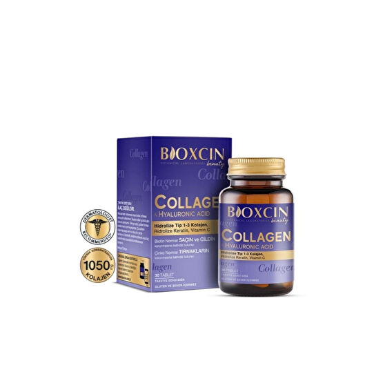Bioxcin Beauty Collagen 30 Tablet - Tip1 Tip 3 Hidrolize Kolajen