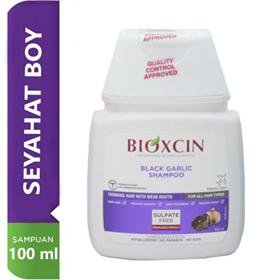 Bioxcin Sac Dokulmesine Karsi Siyah Sarimsak Sampuani 100 Ml Seyahat Boy Saç Dökülmesine Karşı Ürünler Fiyatı