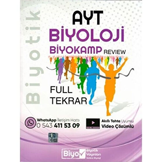 Biyotik Yayınları AYT Biyoloji Full Tekrar Ders Sınav Kitapları Fiyatı
