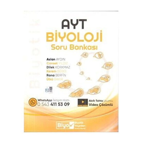 Biyotik Yayınları Ayt Biyoloji Soru Bankası Ders Sınav Kitapları Fiyatı