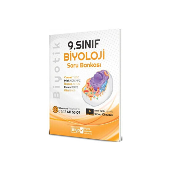 Biyotik Yayınları Biyotik 9. Sınıf S.b. Biyoloji - 2022 Ders Sınav Kitapları Fiyatı
