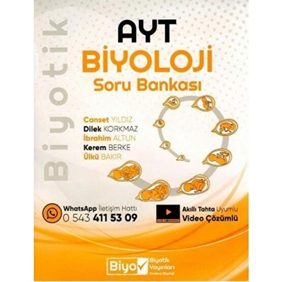 Biyotik Yayınları YKS AYT Biyotik S.b. Biyoloji - 2021 Temel Yeterlilik Testi (TYT) Fiyatı