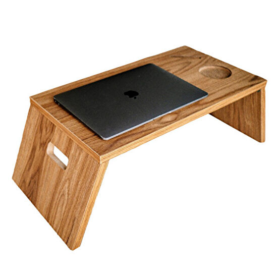 Bk Kişiye Özel İsimli Ahşap Katlanabilir Organizer Notebook Laptop Sehpası Laptop Standı Fiyatı