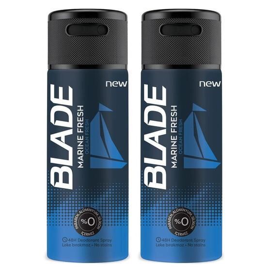 Blade Marine Fresh 2x150 ml Sprey Deodorant