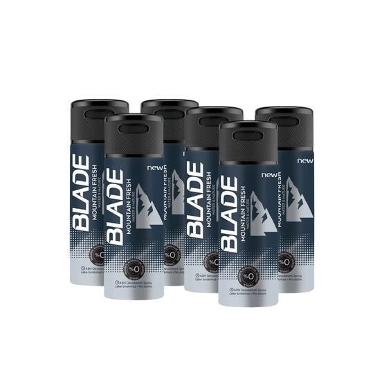 Blade Mountain Fresh 6x150 ml Erkek Deodorant