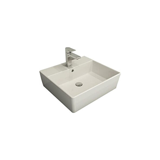 Bocchi Milano 1216-062-0126 50 CM Parlak Beyaz Lavabo Şofbenler Fiyatı