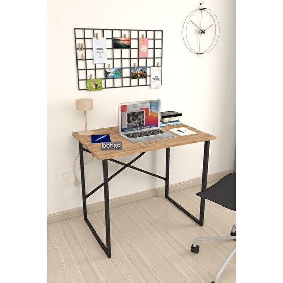 Bofigo Çam Çalışma Masası Laptop Bilgisayar Masası Ofis Ders Yemek Cocuk Masası 60x90 cm Çalışma Masası Fiyatı