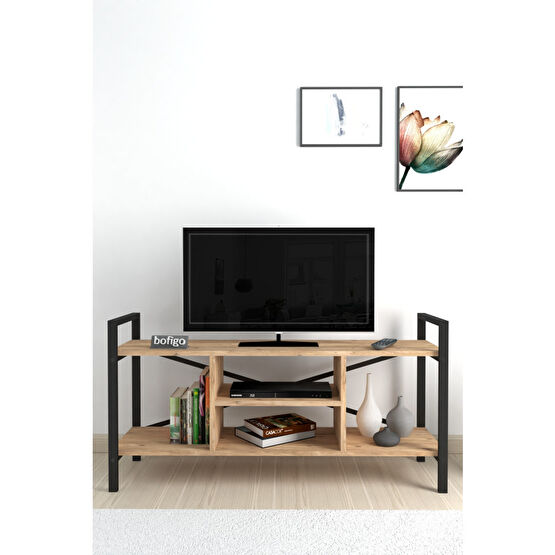 Bofigo Tv Sehpası Raflı Tv Ünitesi Televizyon Sehpası Çam Tv Ünitesi / Sehpası Fiyatı